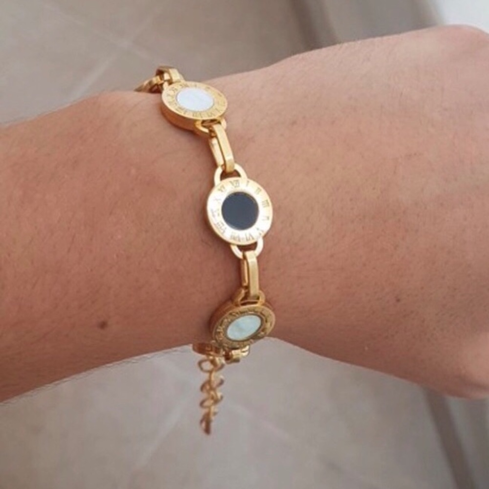 COPY - Roman Numeral Braclet.